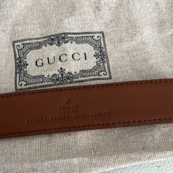 Gucci GG Canvas Buckle Belt - Picture 4 of 7